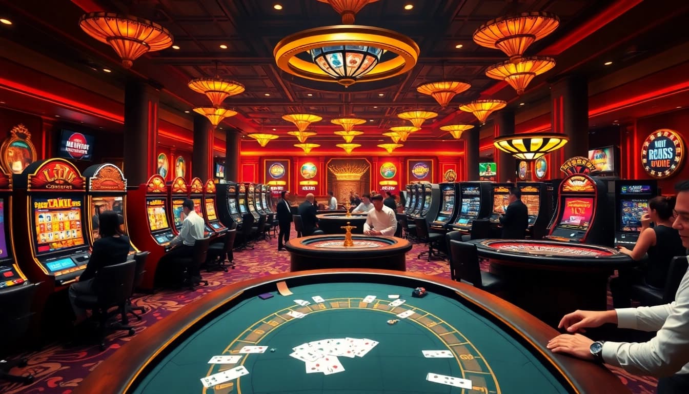 Experience kerajaanslot thrills with vibrant casino games and engaging players in an exciting atmosphere.