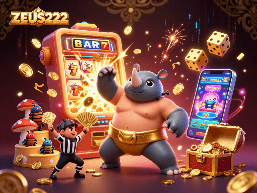 ZEUS222 showcases vibrant gameplay with exciting characters and thrilling casino elements bursting with rewards.