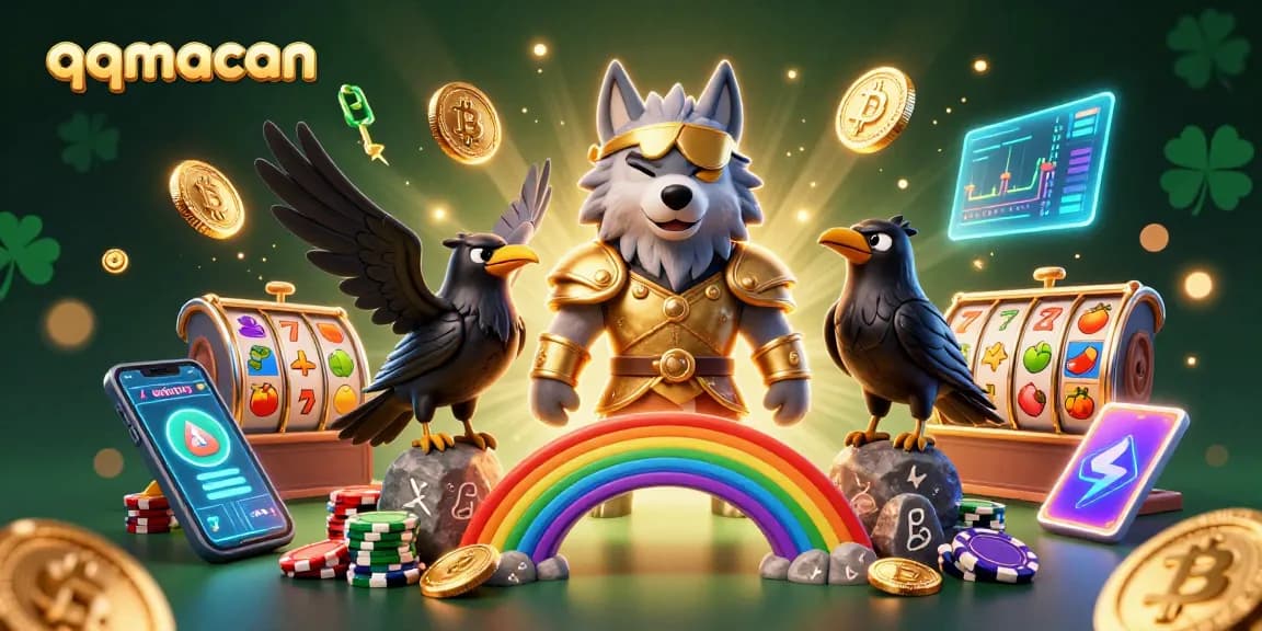 Engage with the thrilling world of qqmacan featuring vibrant 3D casino elements and Norse mythology charm.