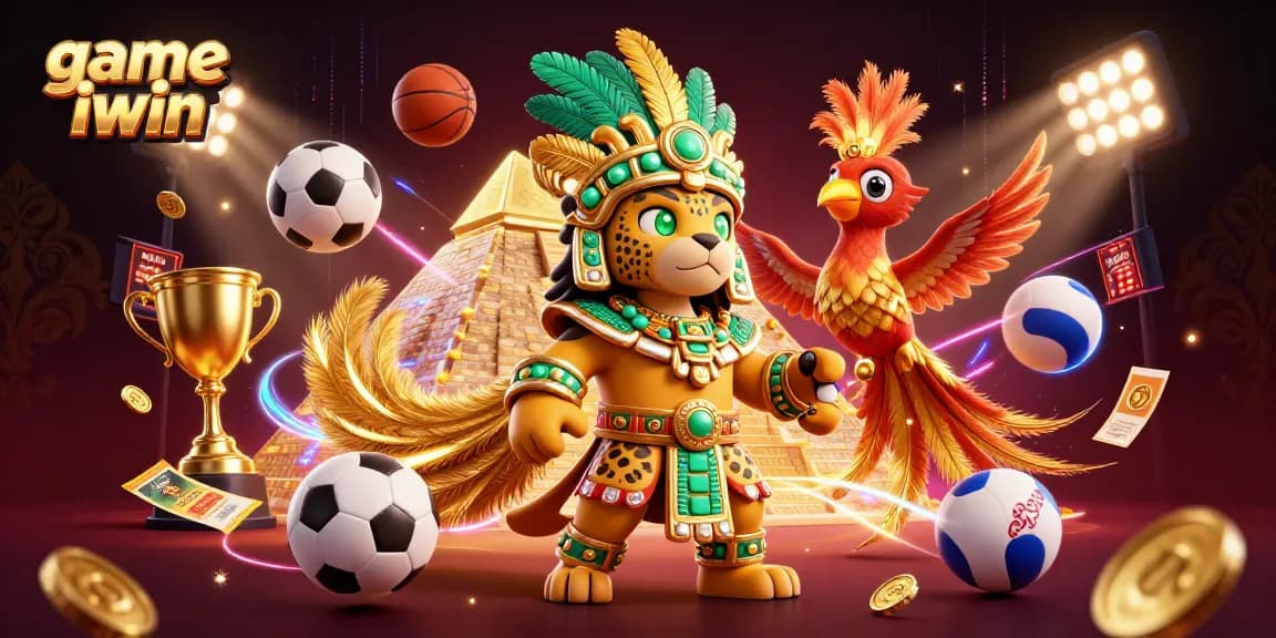 Experience the excitement of game iwin with vibrant characters and dynamic sports elements.