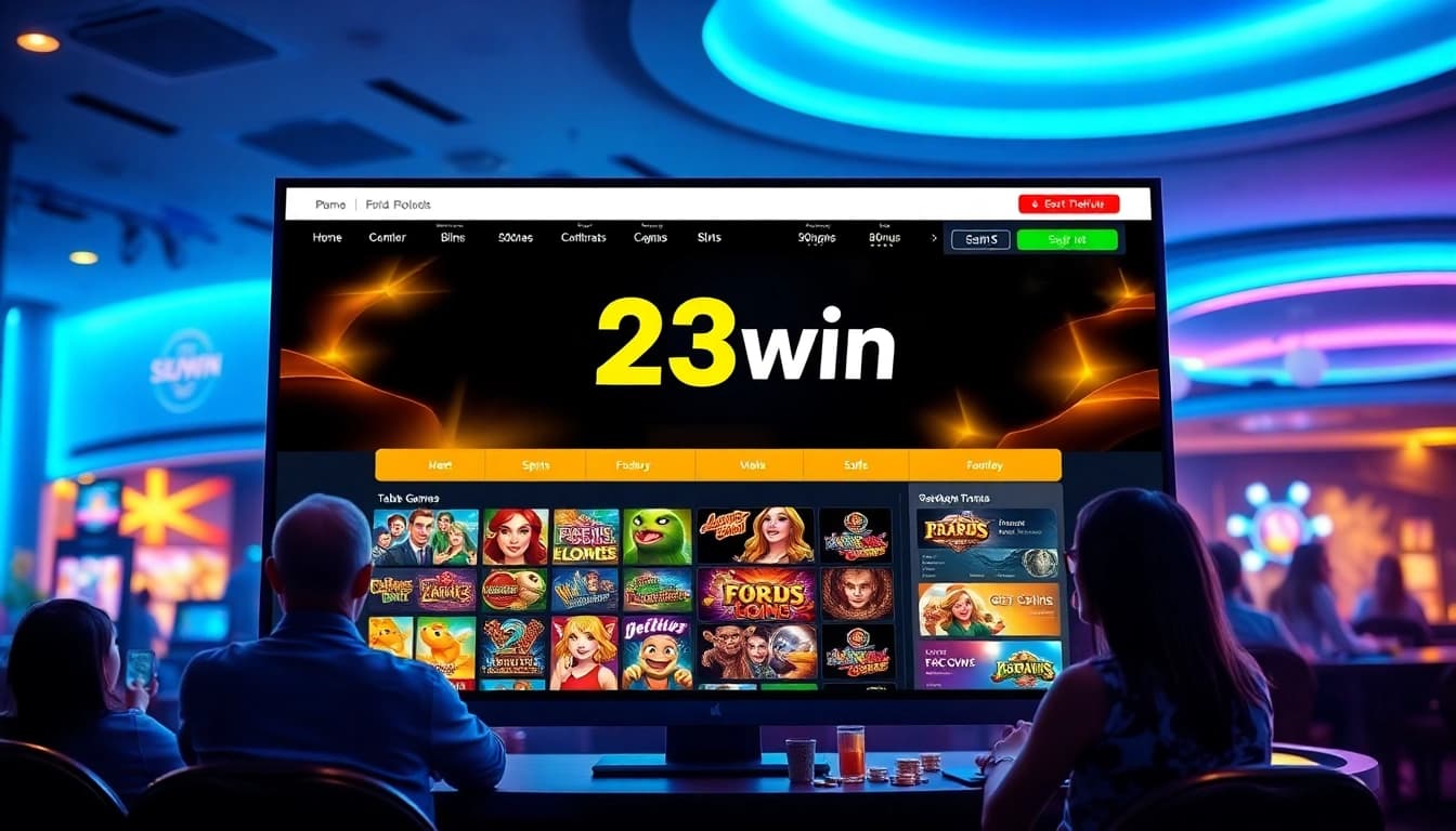 Engaging online gambling experience at 23win with vibrant game selection.