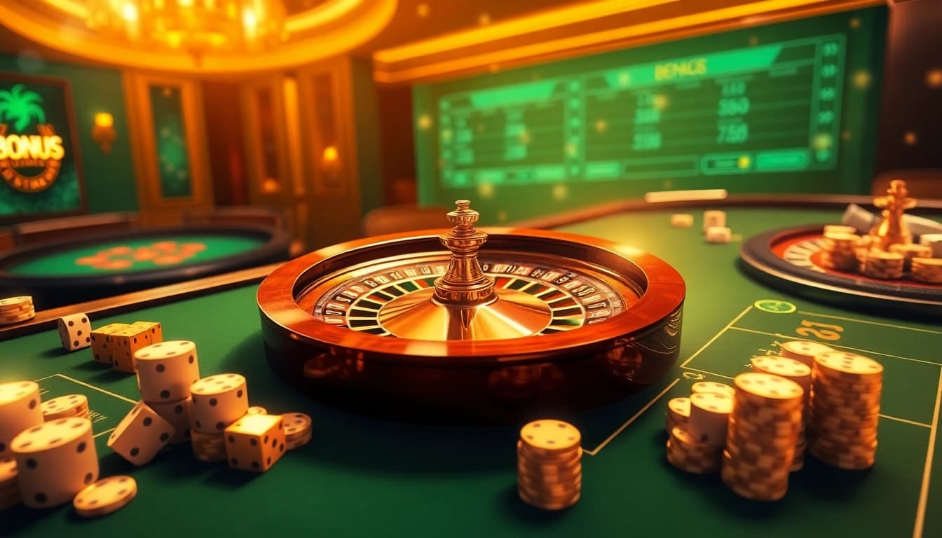 Experience the thrill of gambling with bonus new member rewards at a luxurious casino.