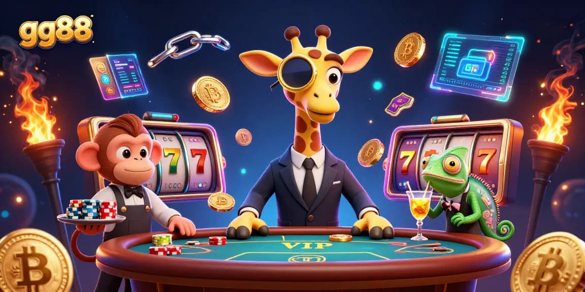 Experience the excitement of gg88 with vibrant casino action featuring dynamic characters and gaming elements.