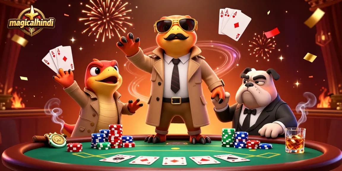 Engage with magicalhindi as three raptors amusingly attempt to access a VIP casino lounge.