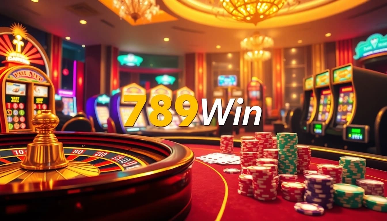 Experience the excitement of 789Win with engaging casino games like slots and poker.