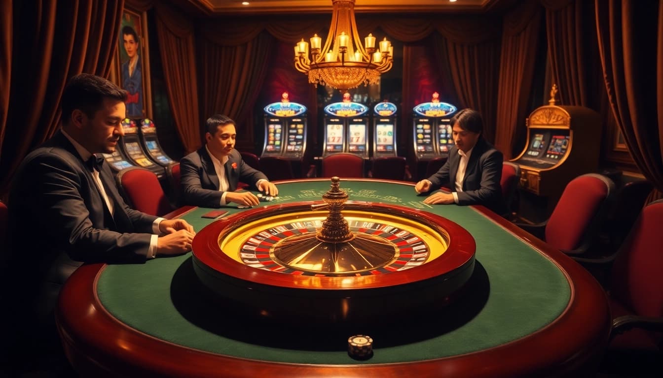 Experience thrilling gaming moments at https://sx88.site/ with a luxurious poker table scene.
