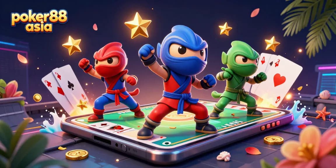 Poker88 asia menghadirkan aksi seru dengan chameleon ninja di atas atap, memukau para pemain.