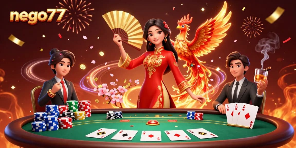 Experience thrilling gameplay with nego77 at the vibrant poker table filled with action and excitement.