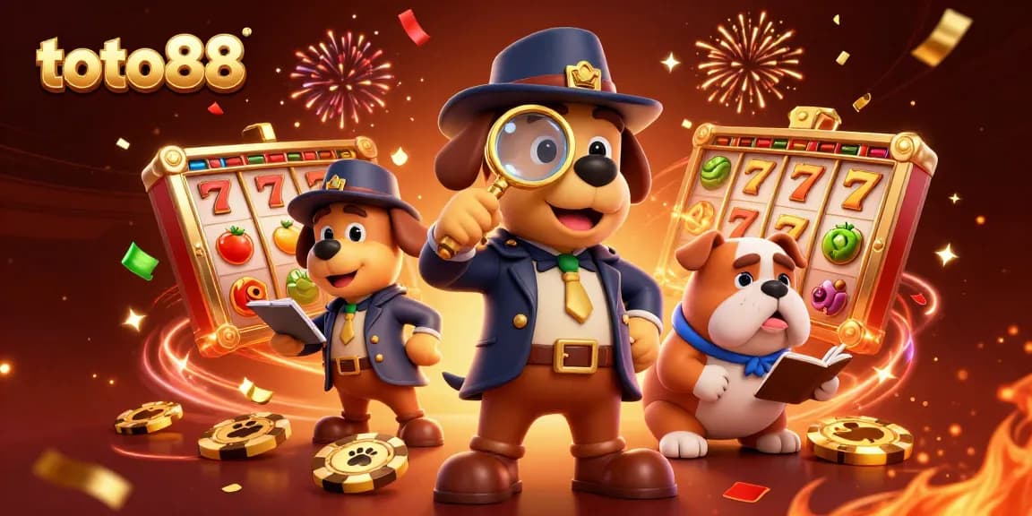 Spin and win with toto88 in this vibrant 3D casino illustration showcasing dynamic gaming elements.