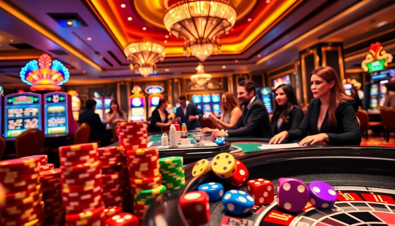 Players enjoy exciting games at https://rr88.mov/ casino, featuring vibrant tables and lively atmospheres.