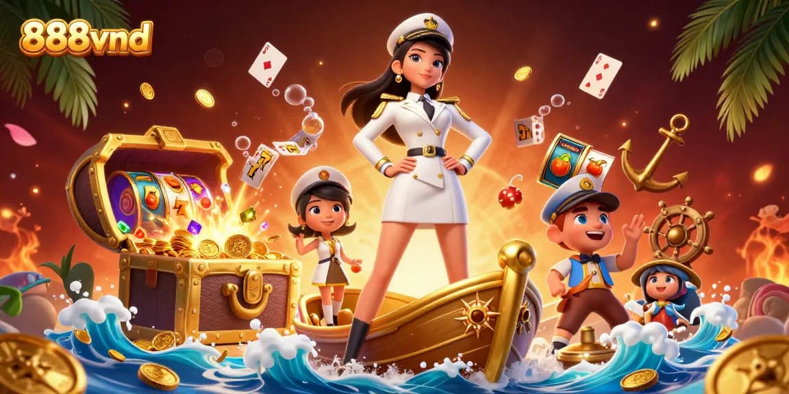 Experience thrilling slots at 888vnd with vibrant reels and captivating casino action.