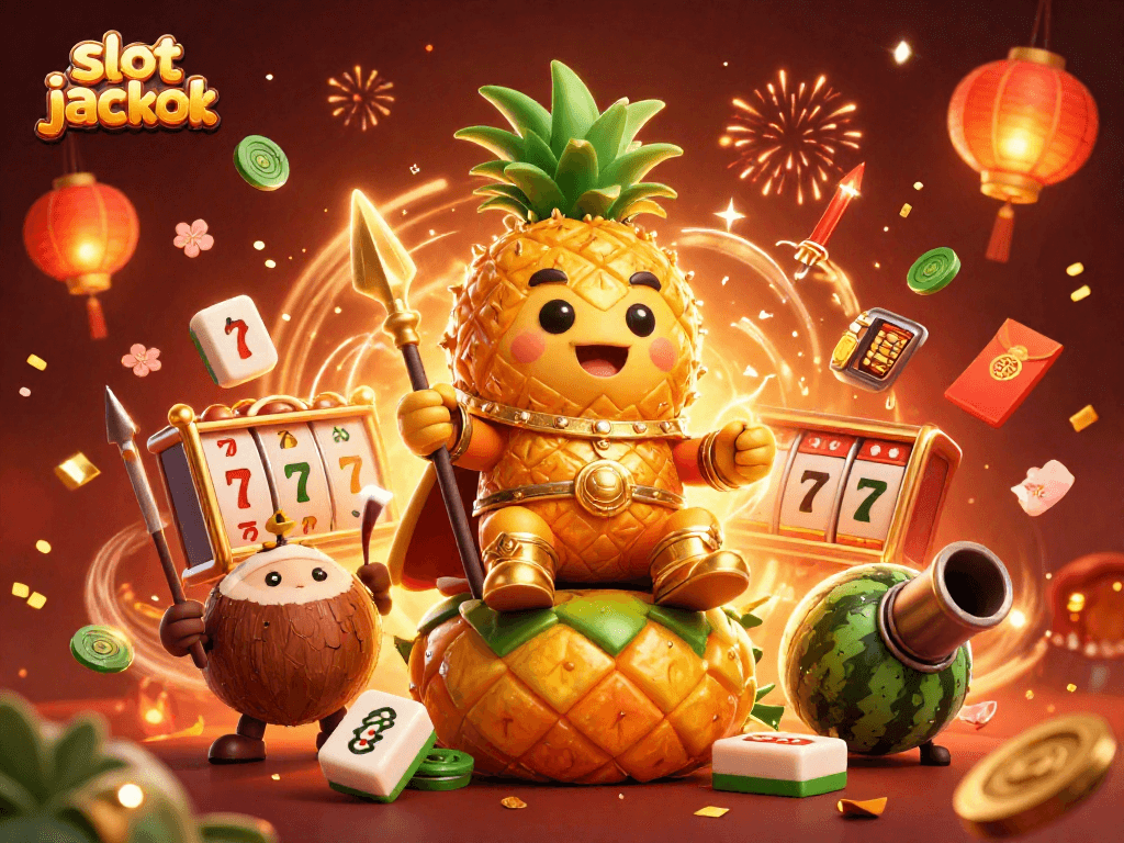 Perjudikan slot jackpot terbaru di GACOR123, dengan simbol keberuntungan dan kemenangan besar.