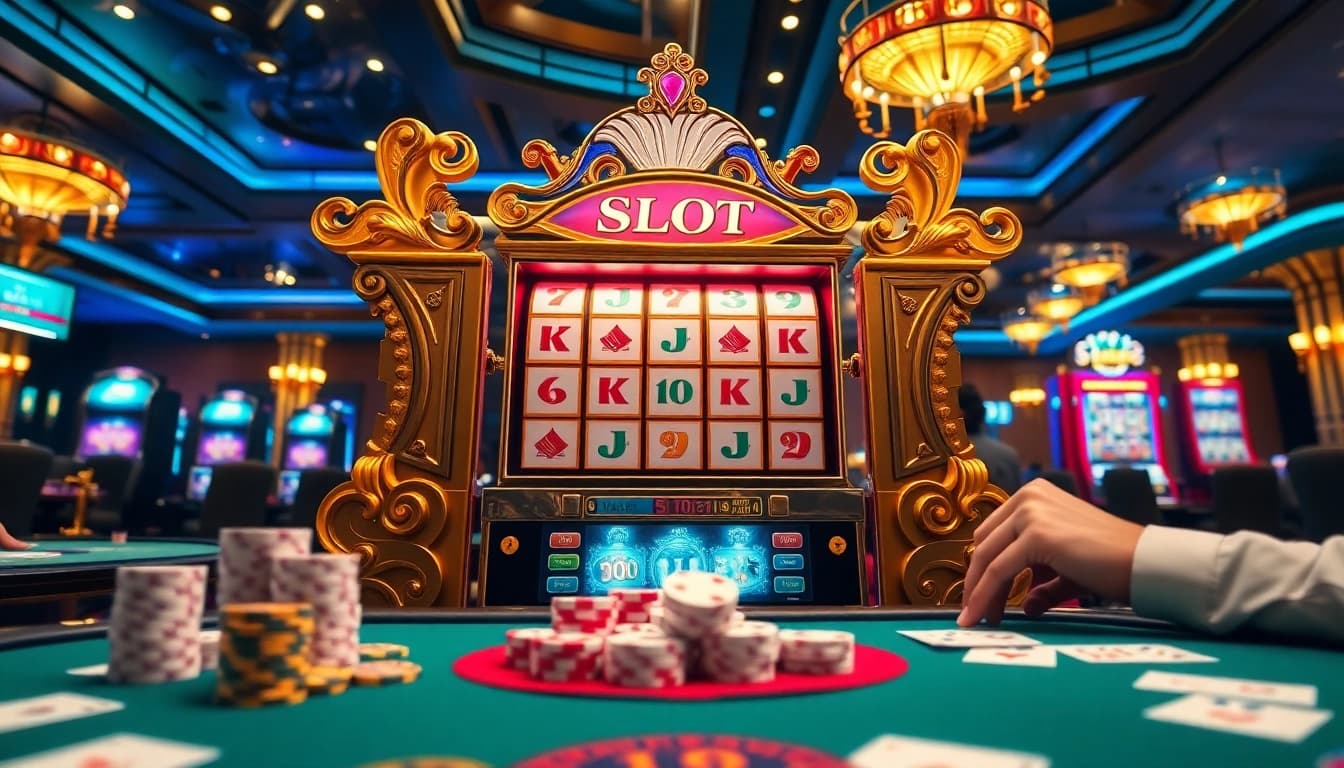 Experience thrilling gameplay at the slot mahjong ways with vibrant casino visuals and exciting features.