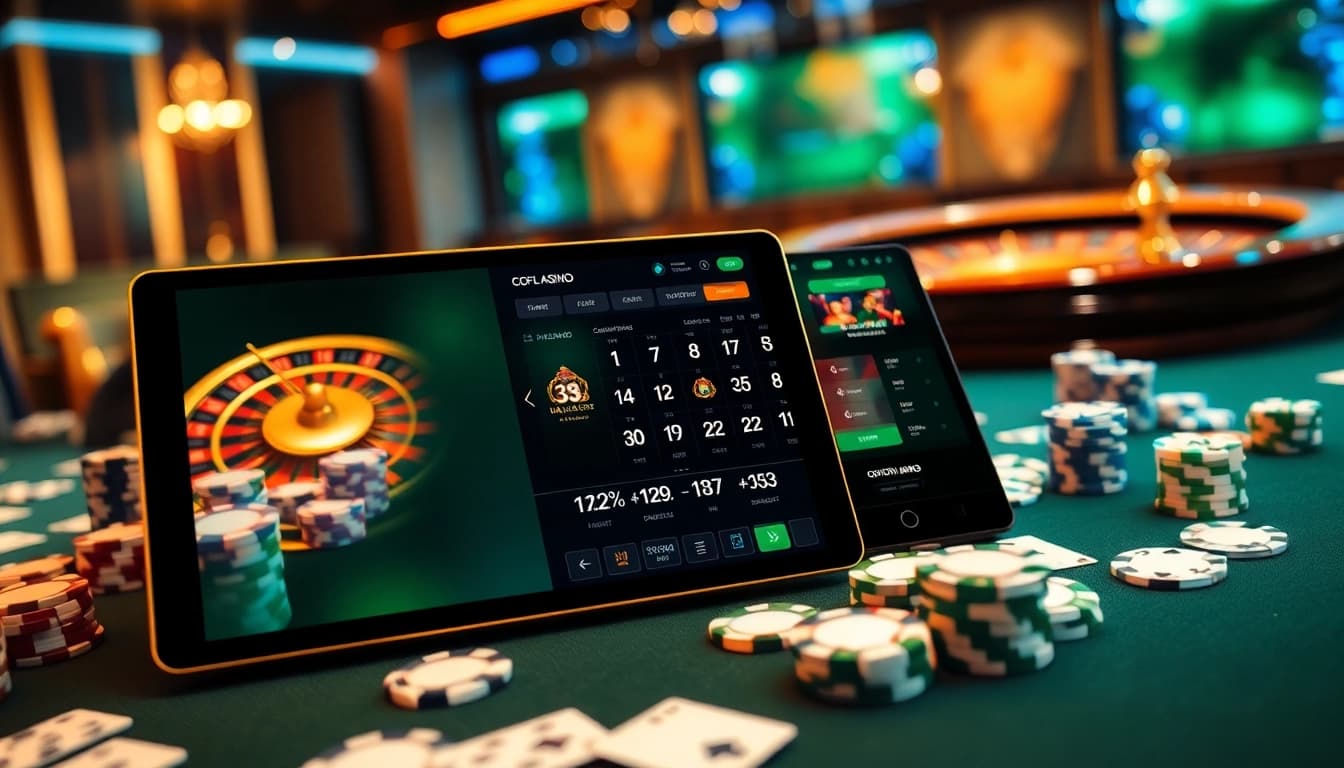 Engage with u31 game เข้า สู่ ระบบ ลงทะเบียน on a sophisticated online casino interface amidst vibrant gaming elements.