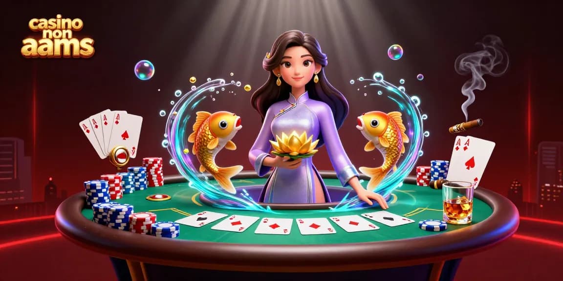 Vivi l'emozione nei casino non AAMS con una scena vibrante piena di azione al poker e visualizzazioni mozzafiato.