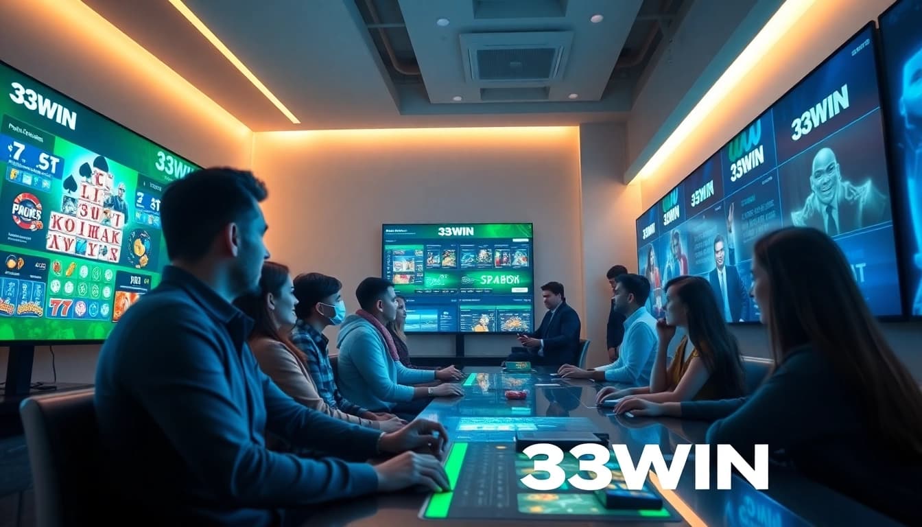 Experience engaging online gaming with 33WIN's modern digital platform.