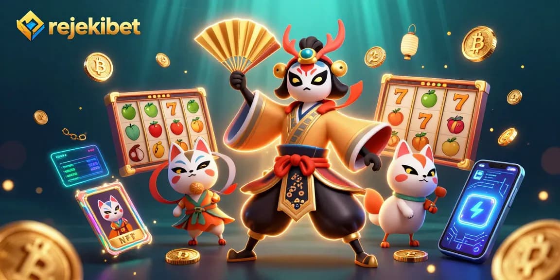 Play slots and win with rejekibet's engaging characters and vibrant casino elements
