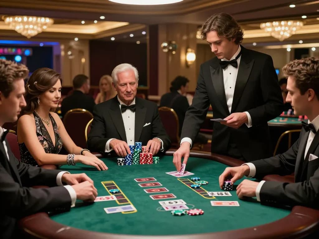 Experience vipwin’s exciting blackjack gameplay at a luxurious Las Vegas casino table