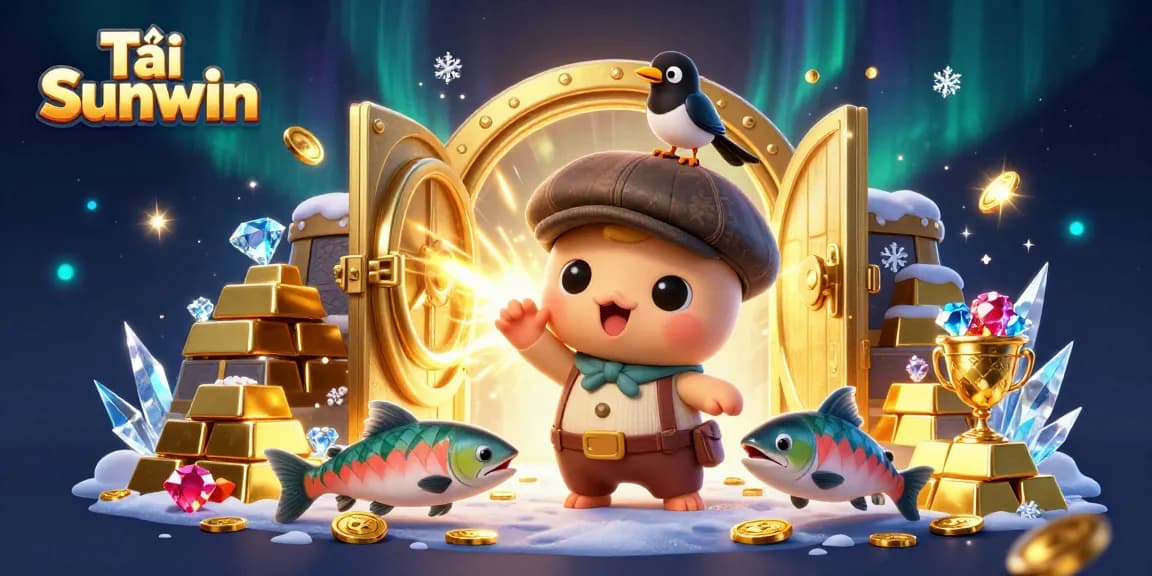 Tải Sunwin to enjoy thrilling casino experiences with colorful characters amidst riches.