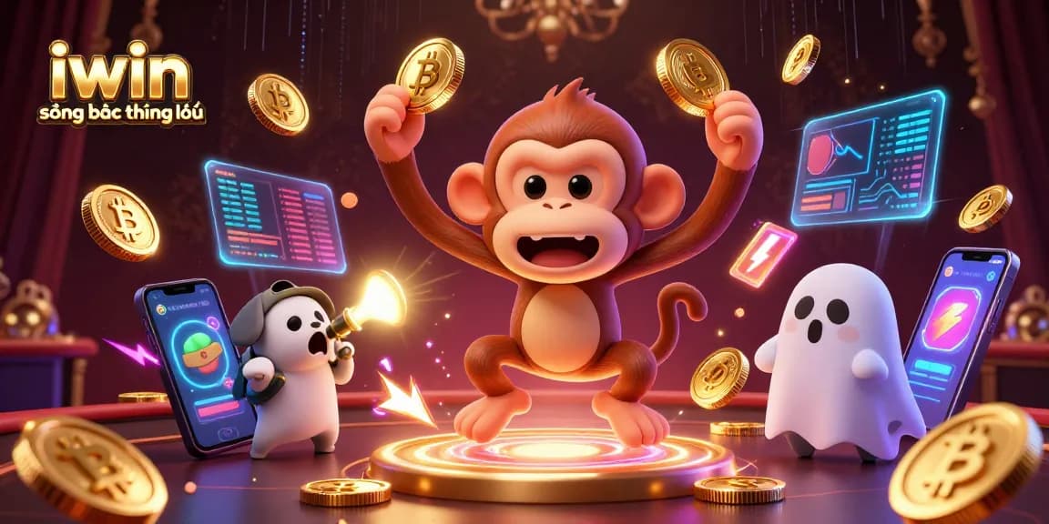 Engage with iwin sòng bạc thượng lưu as mystical characters showcase fortune in a vibrant casino.