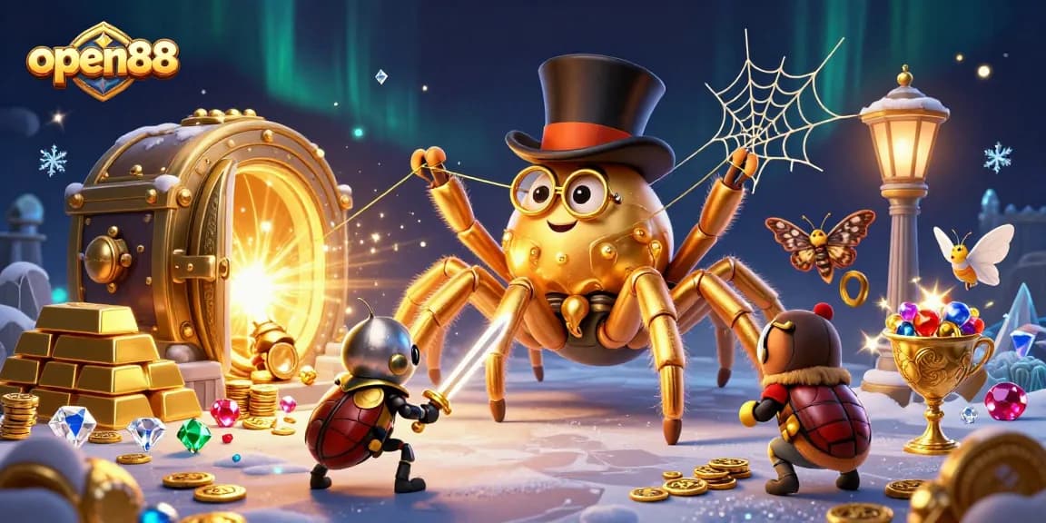 Experience the magical world of open88 with thrilling casino adventures featuring captivating characters and treasure!