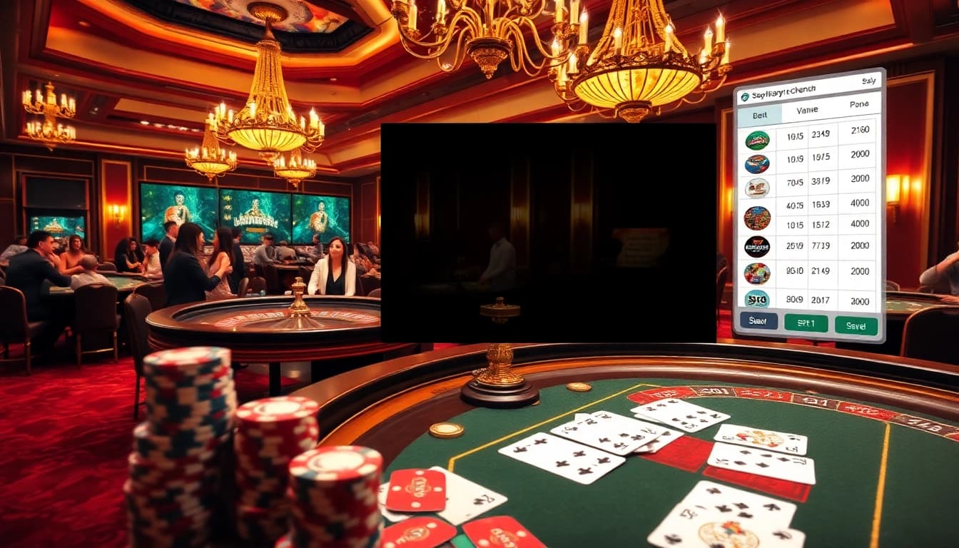 Experience the excitement of betting at King88 with luxurious casino elements in action.