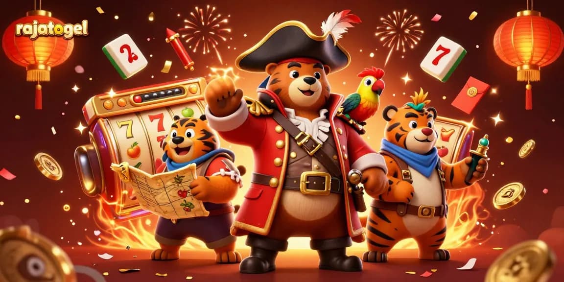 Play exciting games with rajatogel, featuring vibrant characters and dynamic casino elements.