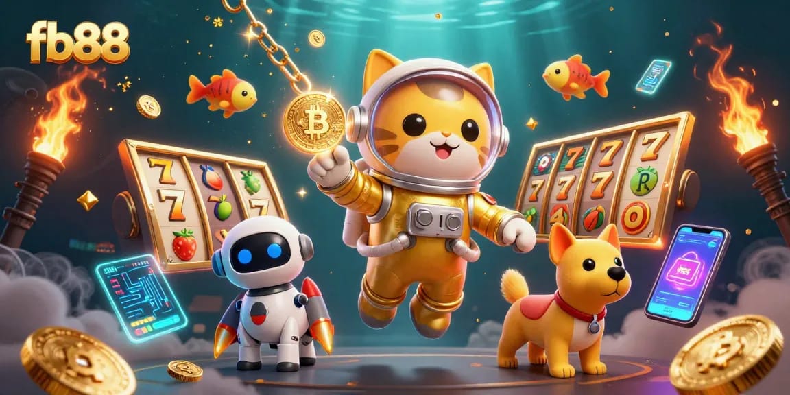 Experience the excitement of fb88 with vibrant slot reels and cosmic action.