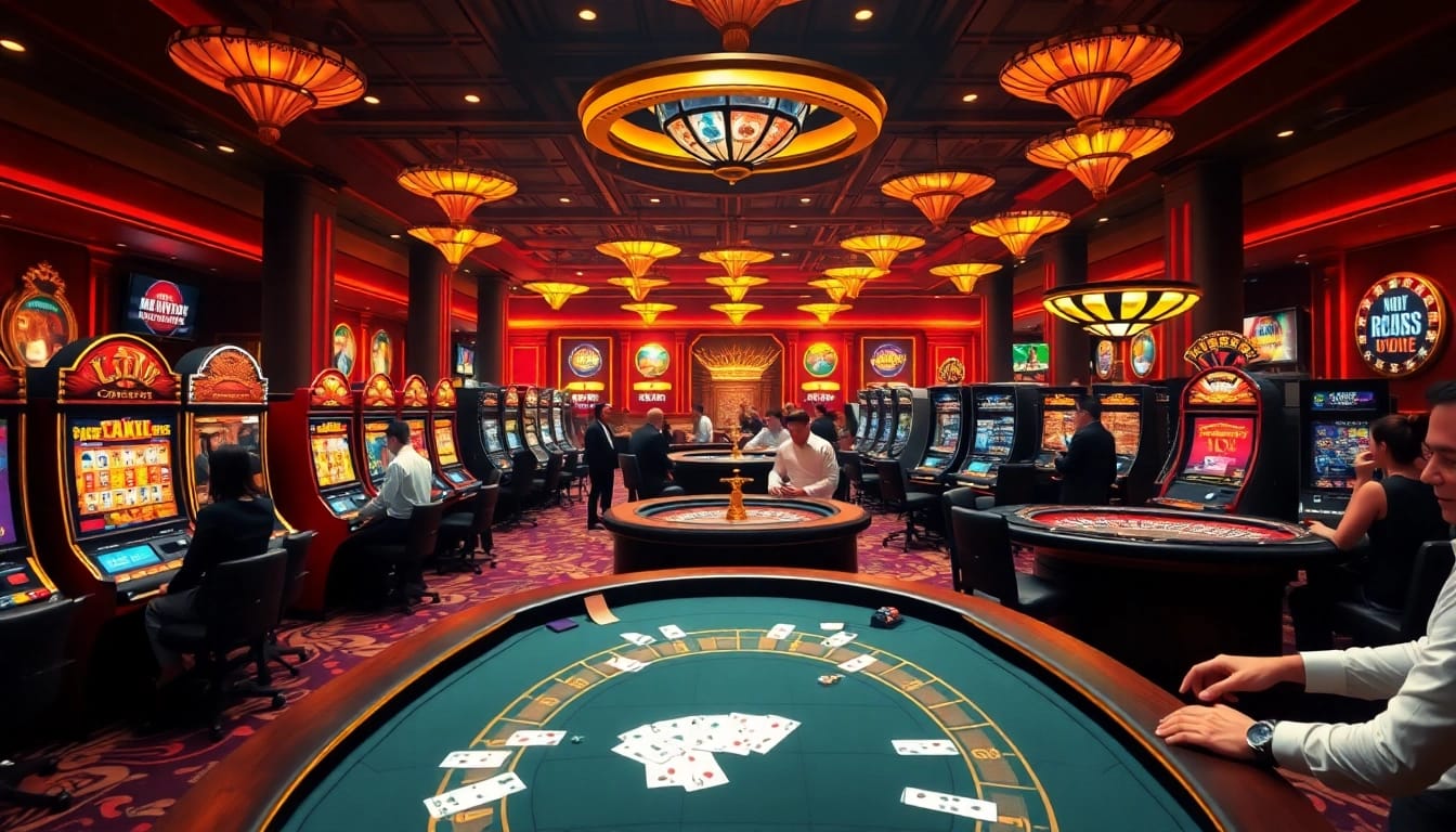 Experience kerajaanslot thrills with vibrant casino games and engaging players in an exciting atmosphere.
