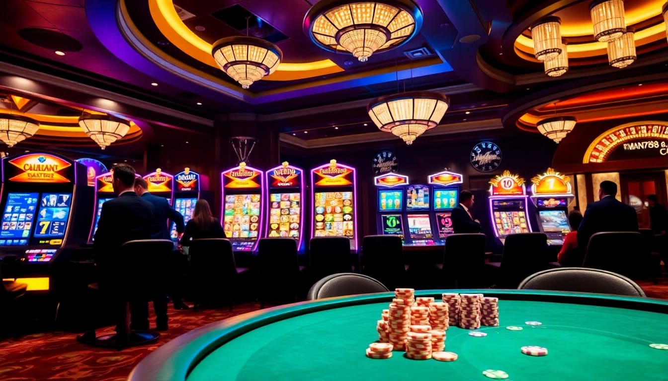 Pemain slot Aman788 menikmati pengalaman kasino online yang mendebarkan dengan permainan yang cerah dan suasana yang hidup.