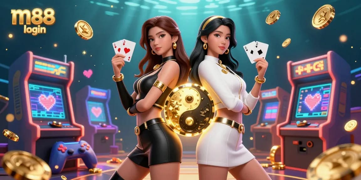 Rasakan pengalaman login m88 yang terbaik dengan juara kasino Asia bermain kartu dikelilingi elemen permainan yang penuh warna.
