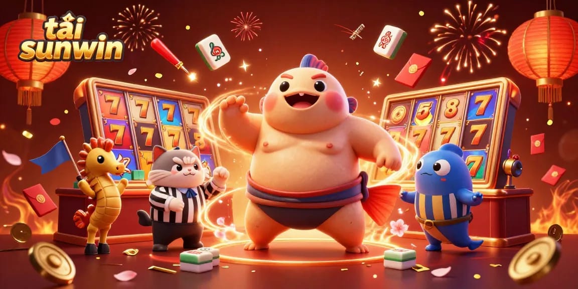 Play tải sunwin with dynamic slot elements and fun characters in a vibrant underwater casino.