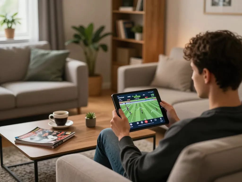 Socolive enables dynamic live sports betting experience on a cozy home tablet setup