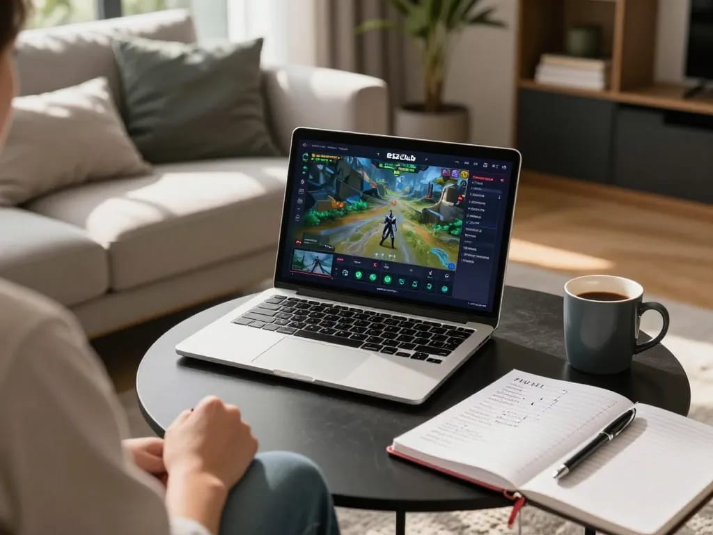 Engage in strategic gameplay while tải b52 club easily from your home, enjoying a professional gaming setup.