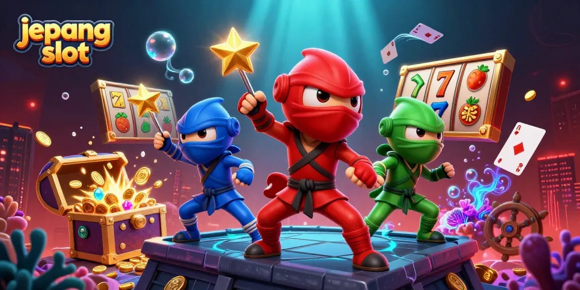 Engage with the exhilarating jepang slot featuring vibrant ninja characters and dynamic gambling elements.