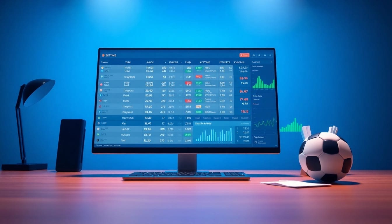 kèo nhà cái betting odds displayed on a modern interface with real-time updates