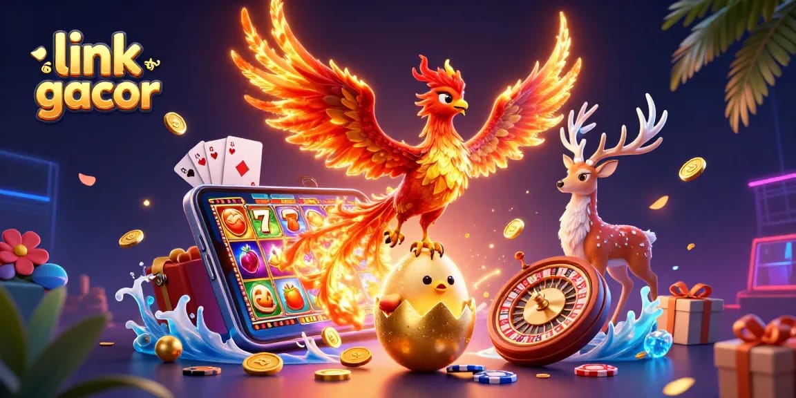 Menangkan jackpot dengan link slot gacor di ilustrasi kasino 3D yang menarik ini.