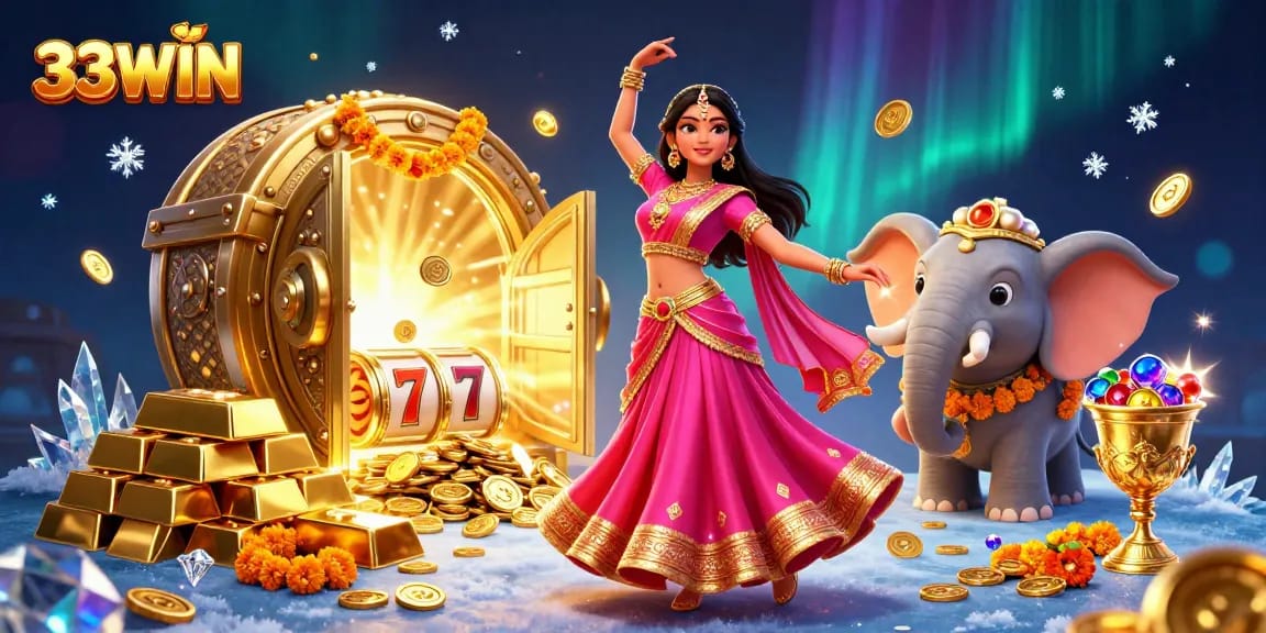 Engage with thrilling wins at 33WIN while enjoying vibrant casino visuals.