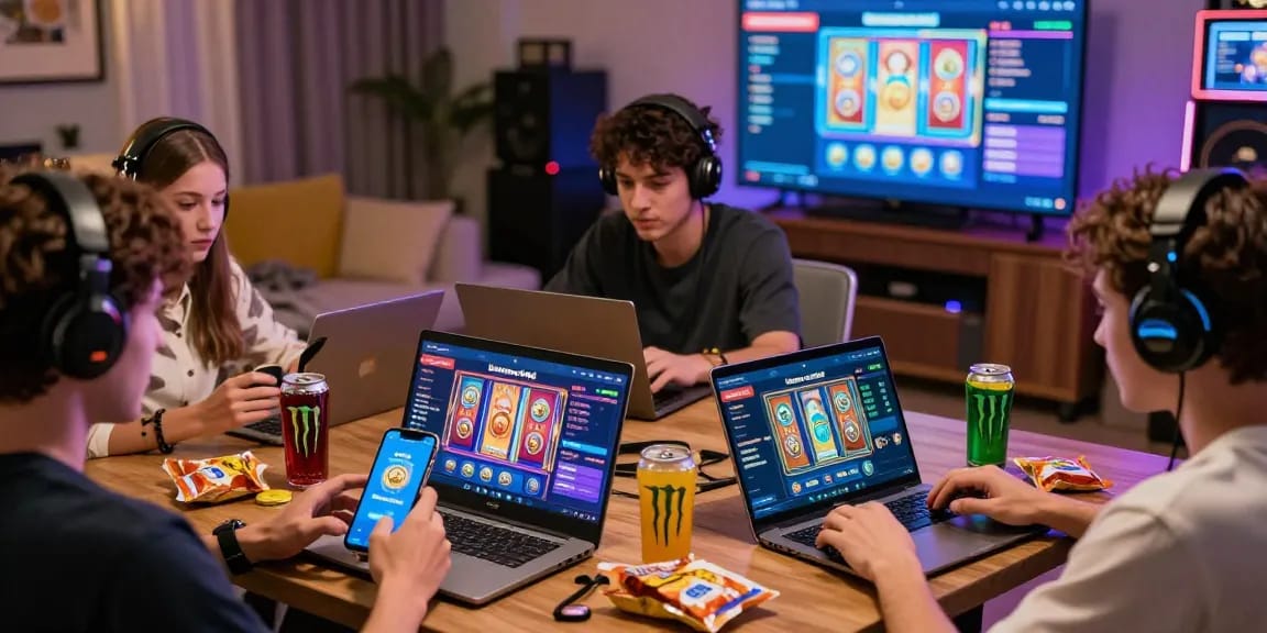 Pengguna diana4d sedang bermain slot online dengan antusias di smartphone.