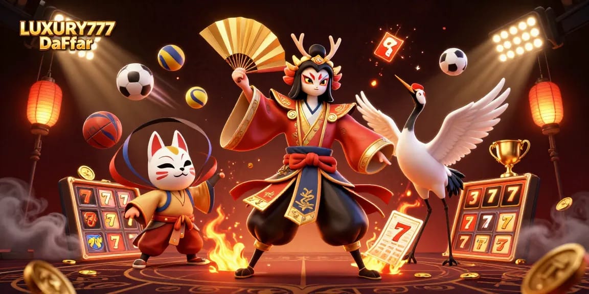 LUXURY777 Daftar: Menangkan jackpot dengan keberuntungan dan simbol slot yang menonjol.