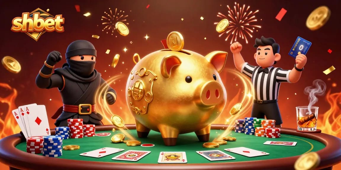 Experience the thrill of shbet gaming with vibrant characters and exciting casino elements.