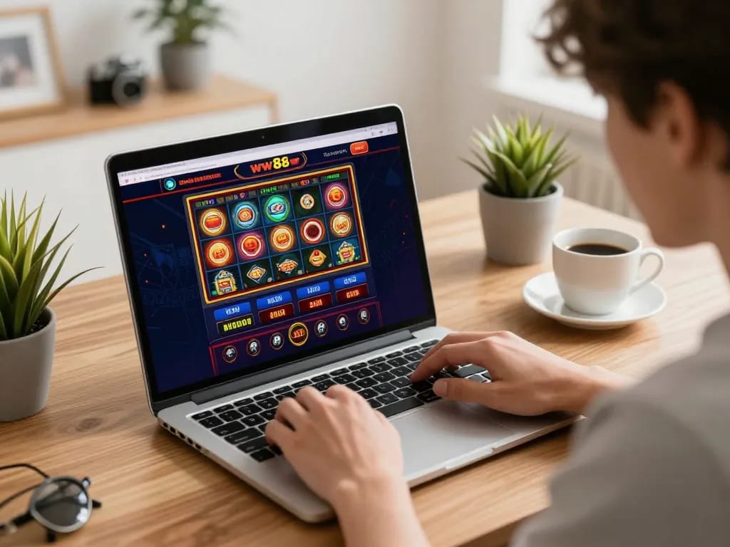 Experience the excitement of playing at ww88 online casino with vibrant gaming elements.