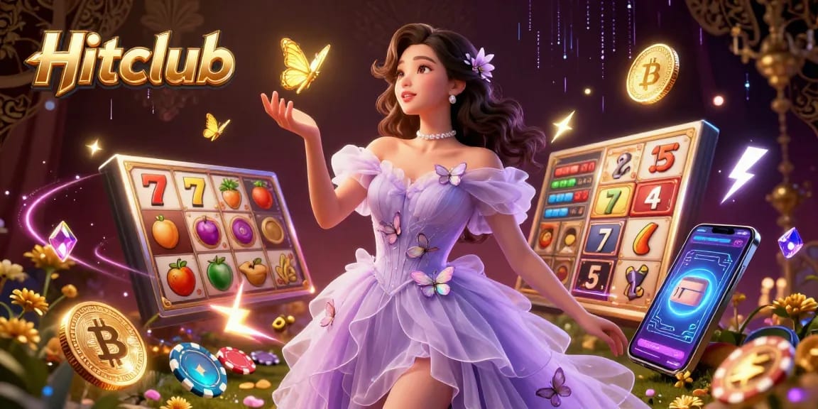 Experience high-stakes gaming at Hitclub with immersive slot games and vibrant casino elements.