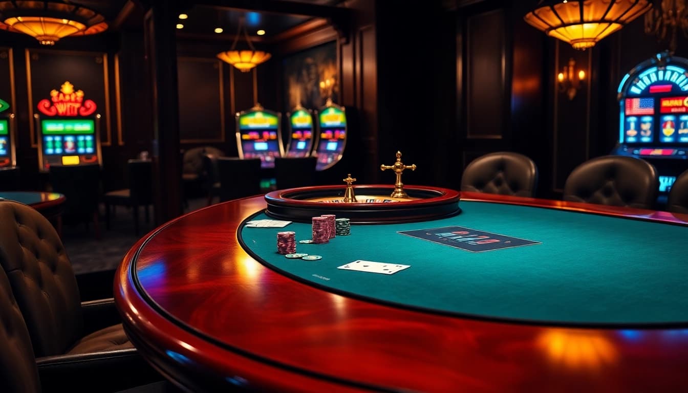 Betting at a luxurious poker table inspired by the hidden wiki theme.