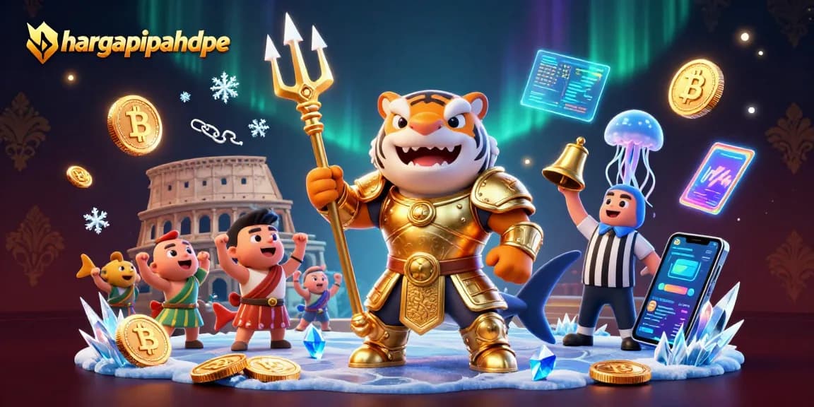 Experience the thrill of hargapipahdpe casino gaming with wild characters and crypto elements.