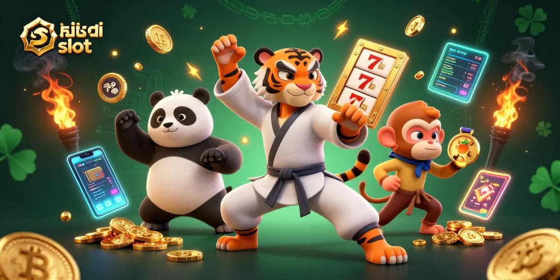 Pemain judi meraih peluang menang di situs judi slot yang dapat dipercaya dengan simbol keberuntungan.