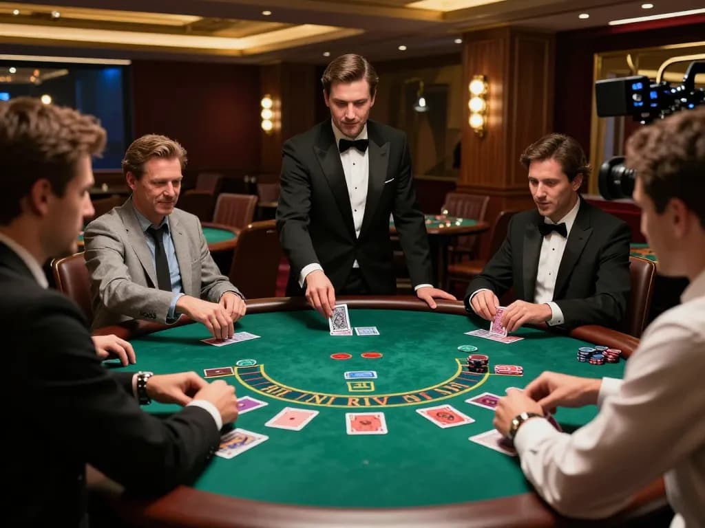 Experience thrilling gameplay at leci123a blackjack table with players in action.
