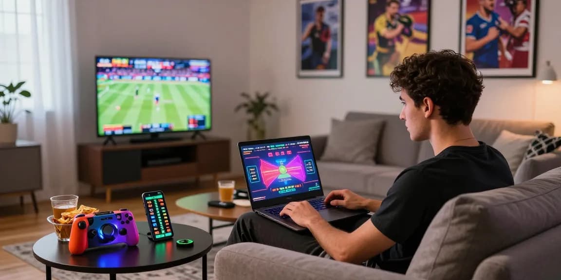 Engaging scene of online gaming and betting showing ทางเข้าfun88 ล่าสุด ไม่โดนบล็อก for an immersive experience.