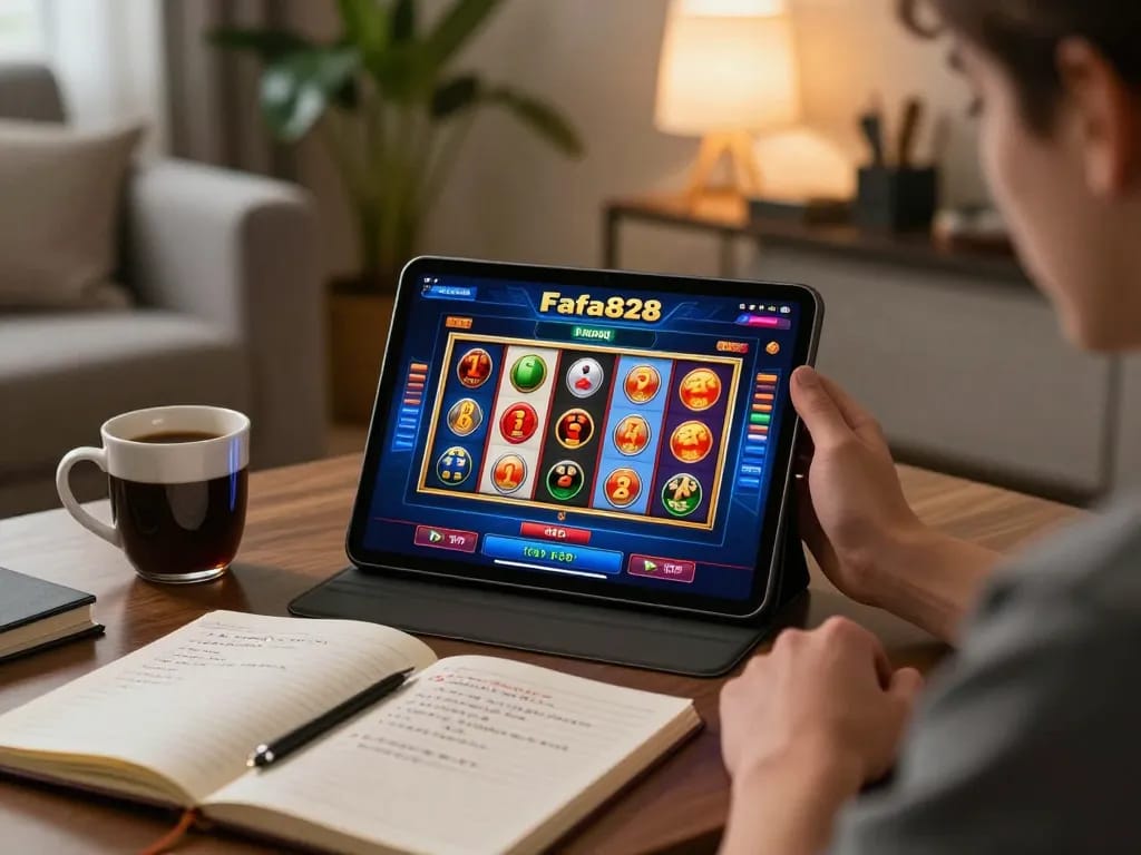 สัมผัสประสบการณ์ Fafa828 กับการเล่นเกมออนไลน์ที่น่าตื่นเต้นบนแท็บเล็ตในพื้นที่นั่งเล่นที่แสนสบาย