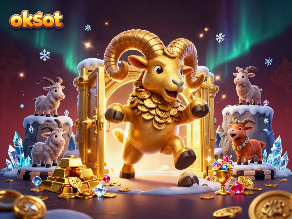 สล็อตออนไลน์ okslot ยอดนิยมในสไตล์การ์ตูน 3D มาพร้อมแสงทองและเพชรพลอย